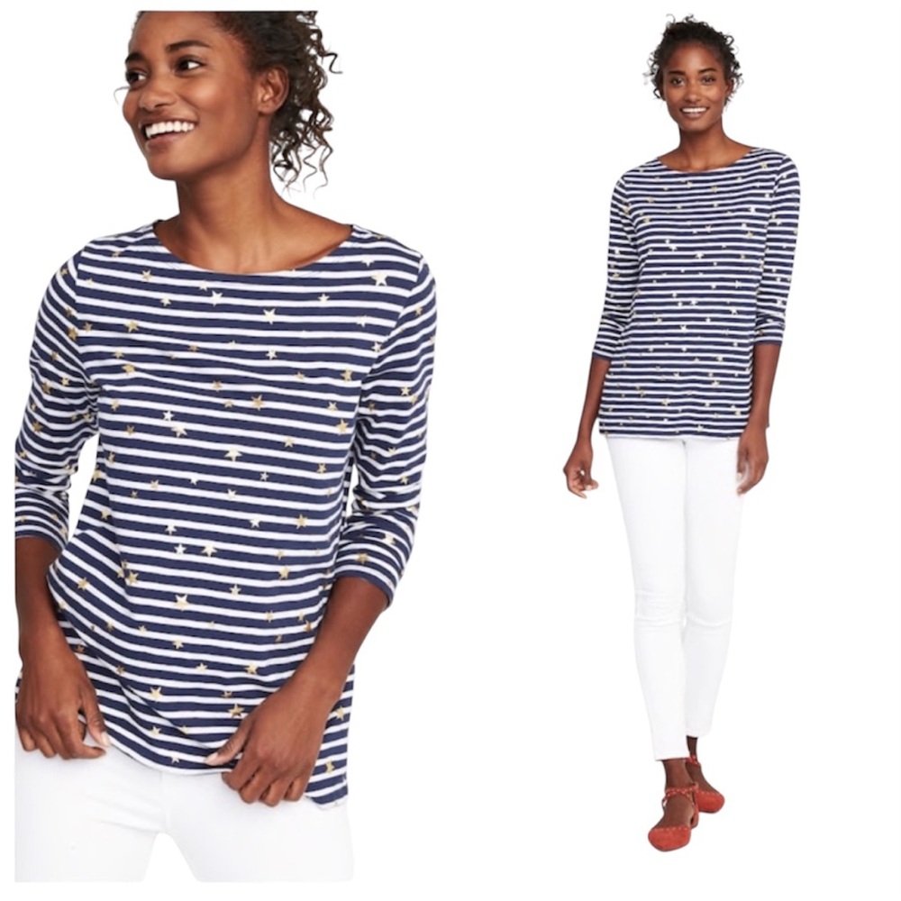 NWT Stars & Stripes Top